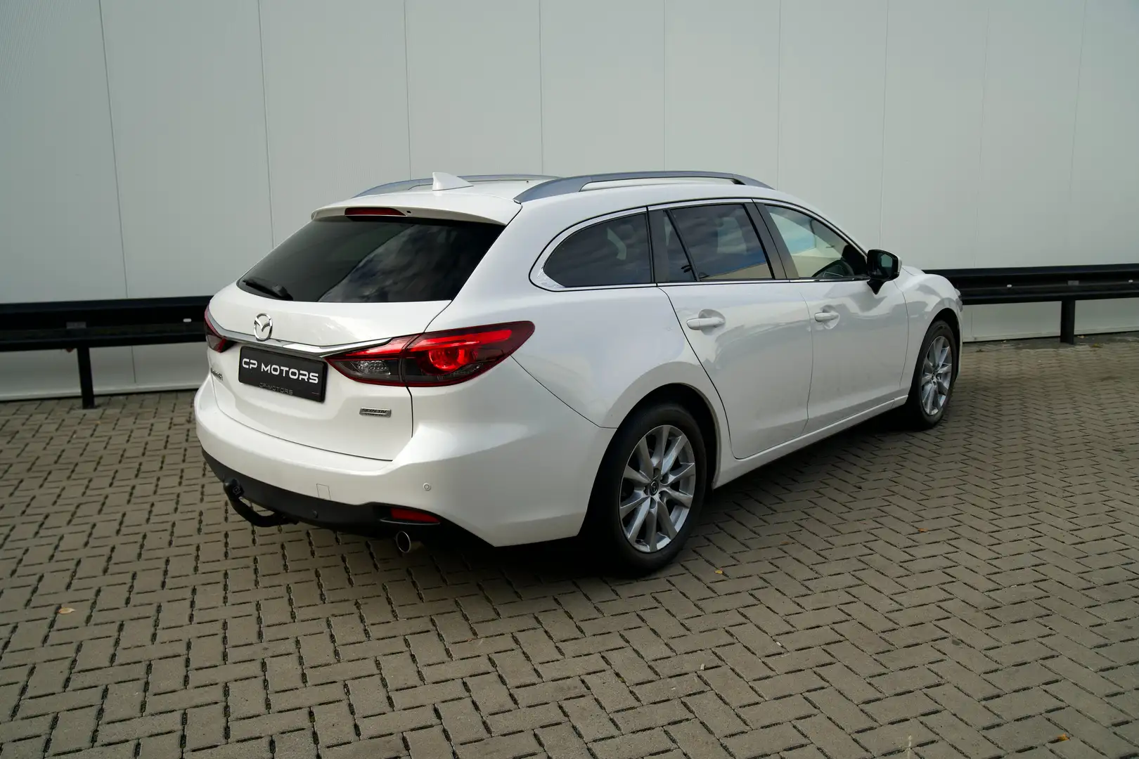 Mazda 6 2.2 BREAK | FACELIFT | AUTOMAAT | HISTORIEK | BTW Weiß - 2