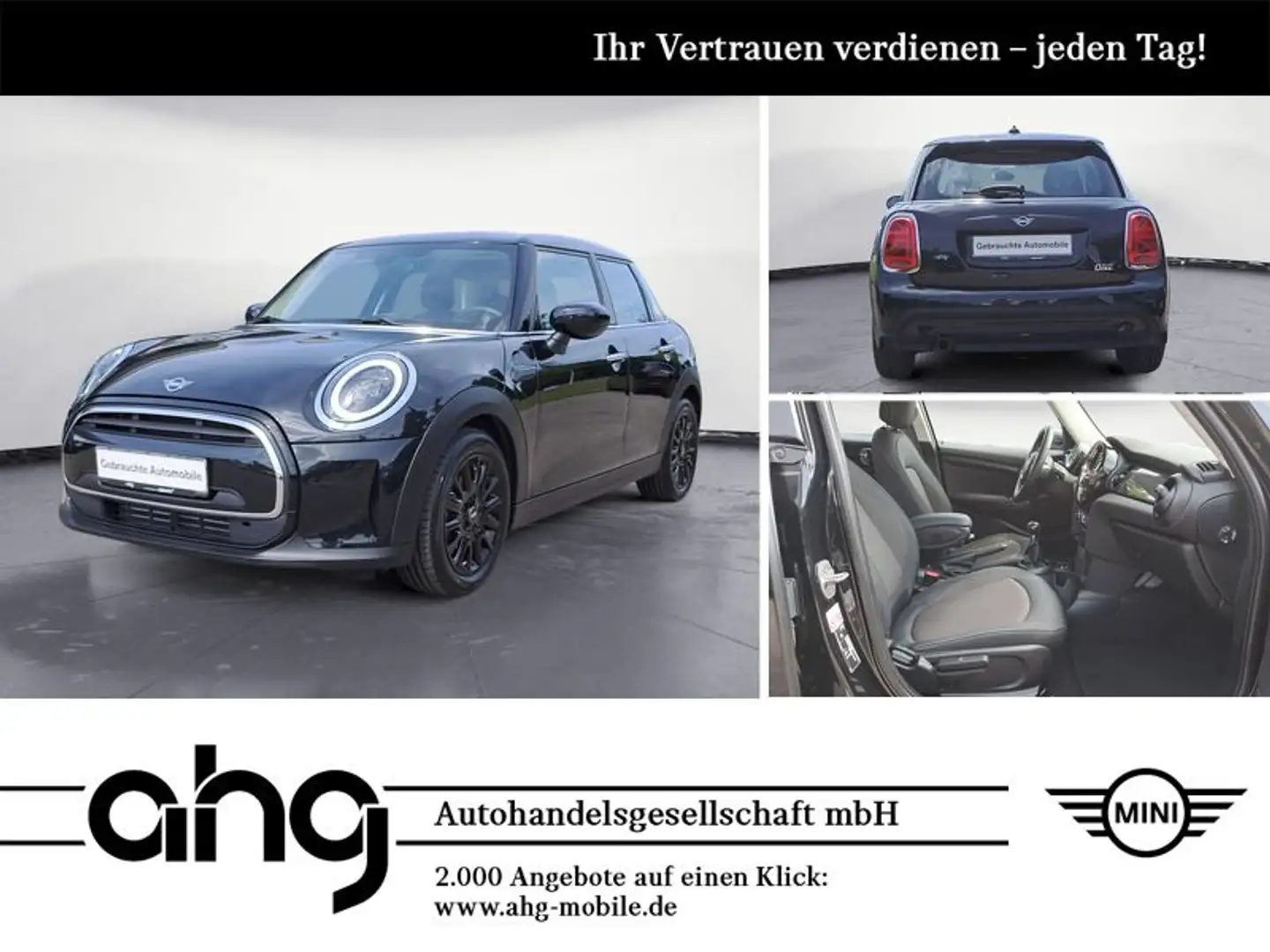 MINI One One Essential Trim Blackyard Komfortzugang Klima Noir - 1