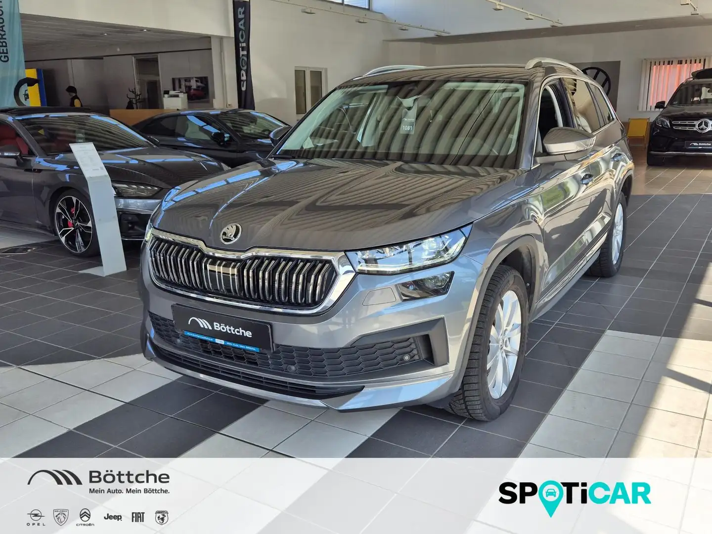 Skoda Kodiaq L&K 4x4 2.0 TSI Android Auto MATRIX DSG Grijs - 1