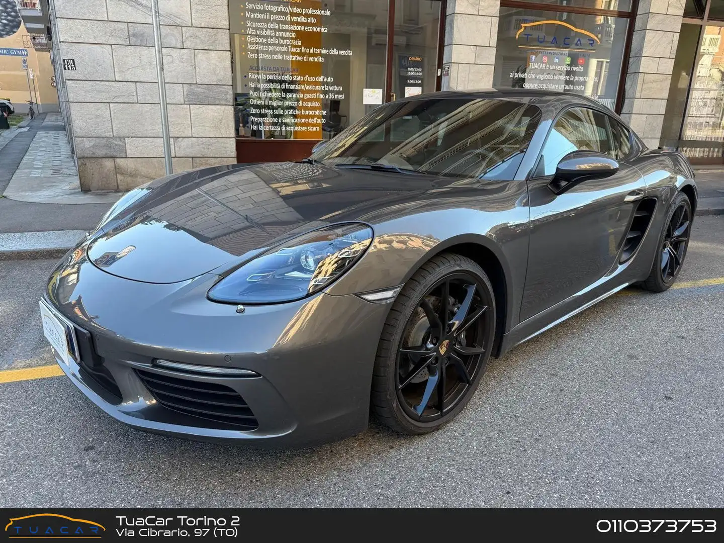 Porsche Cayman Style Edition 2.0 T Gris - 1