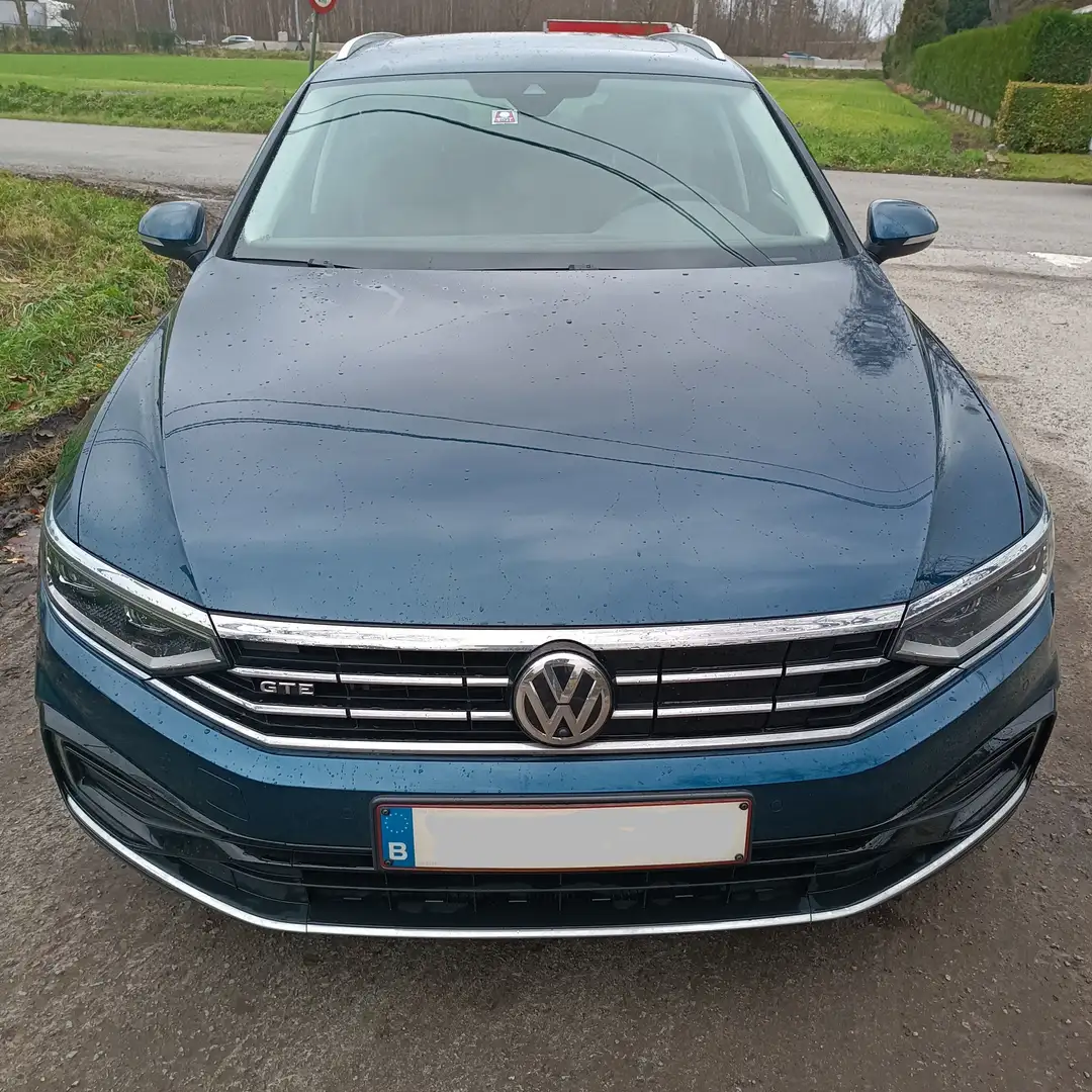 Volkswagen Passat Variant 1.4 eHybrid PHEV GTE Business DSG Blauw - 1