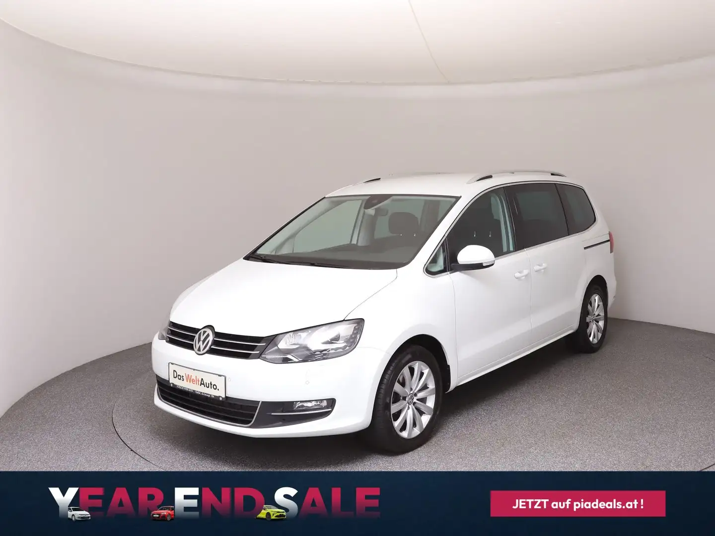 Volkswagen Sharan Business+ TSI DSG 5-Sitzer Weiß - 1