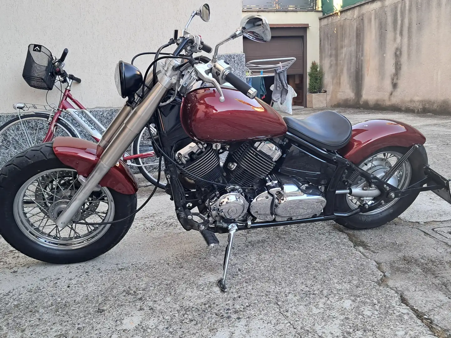 Yamaha XVS 650 Czerwony - 2