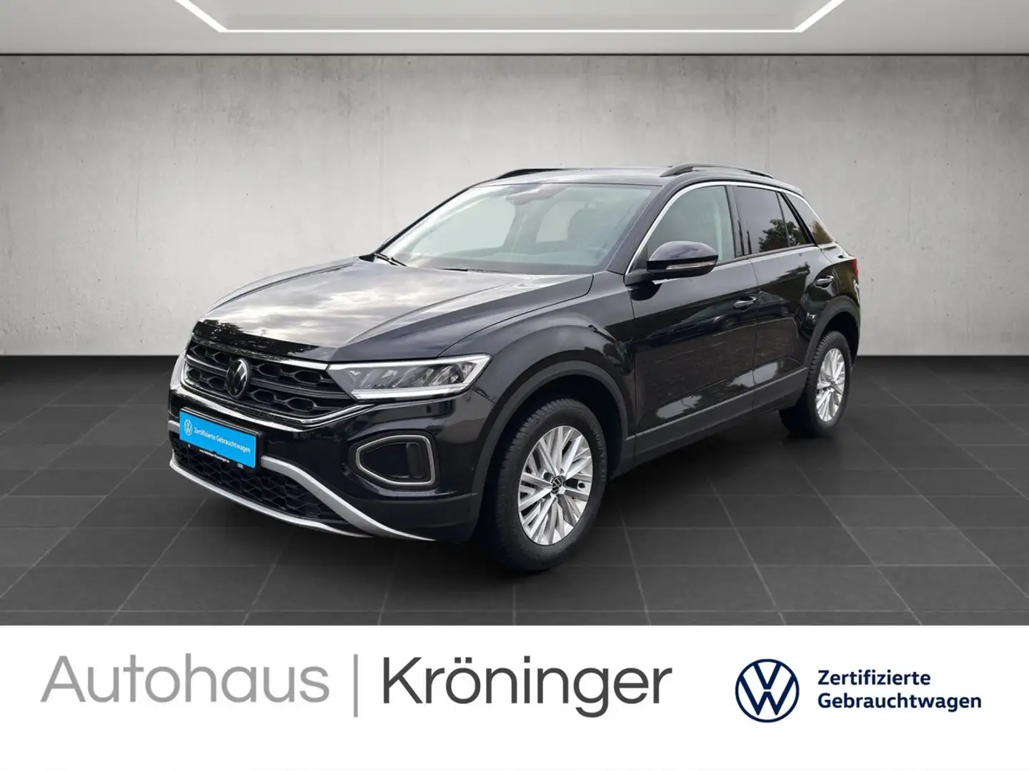 Volkswagen T-Roc 1.5 TSI Life DSG Stand Navi Klima Schwarz - 1