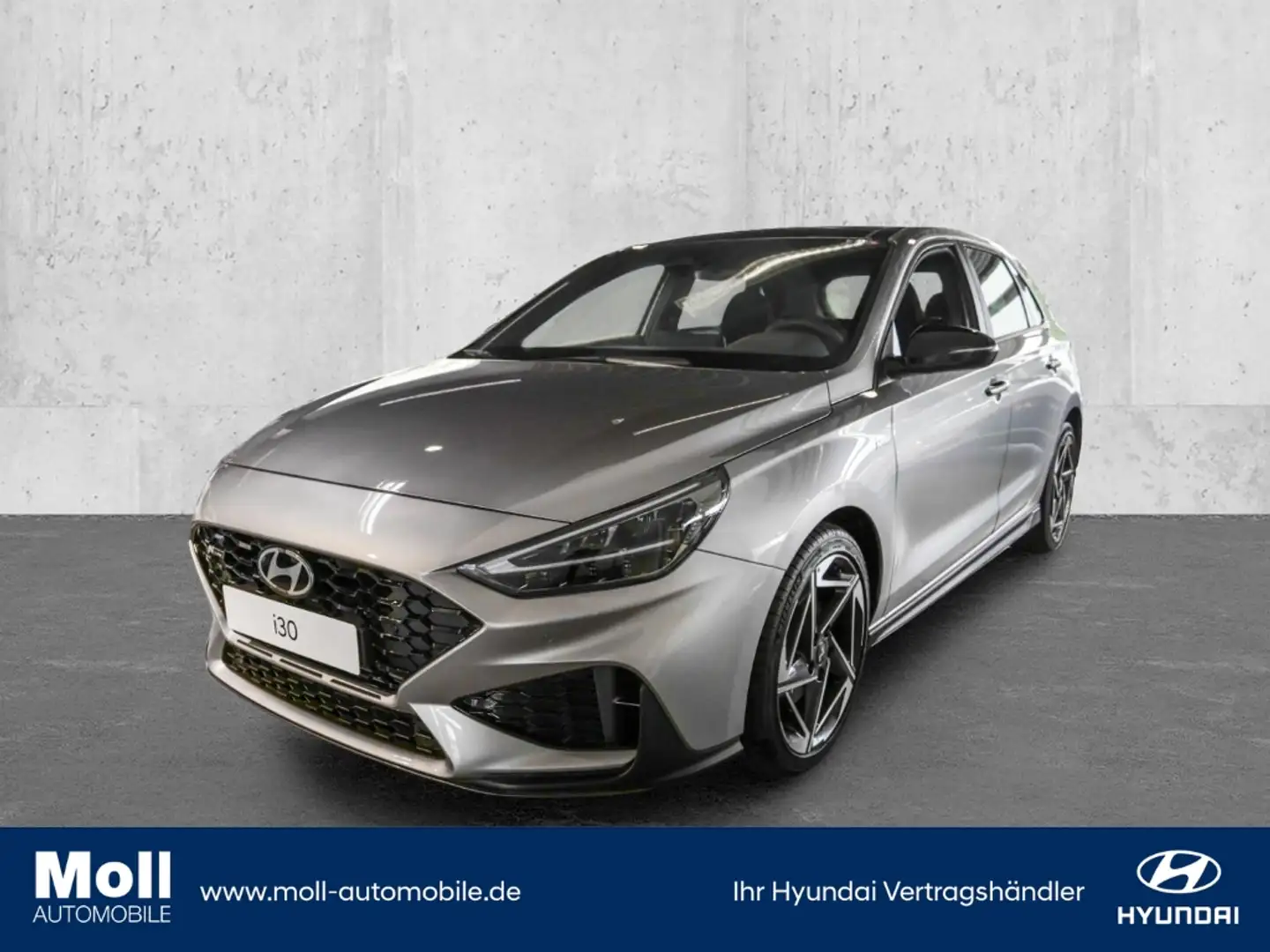 Hyundai i30 N Line Mild-Hybrid Sportpaket El. Panodach Navi di Argent - 1