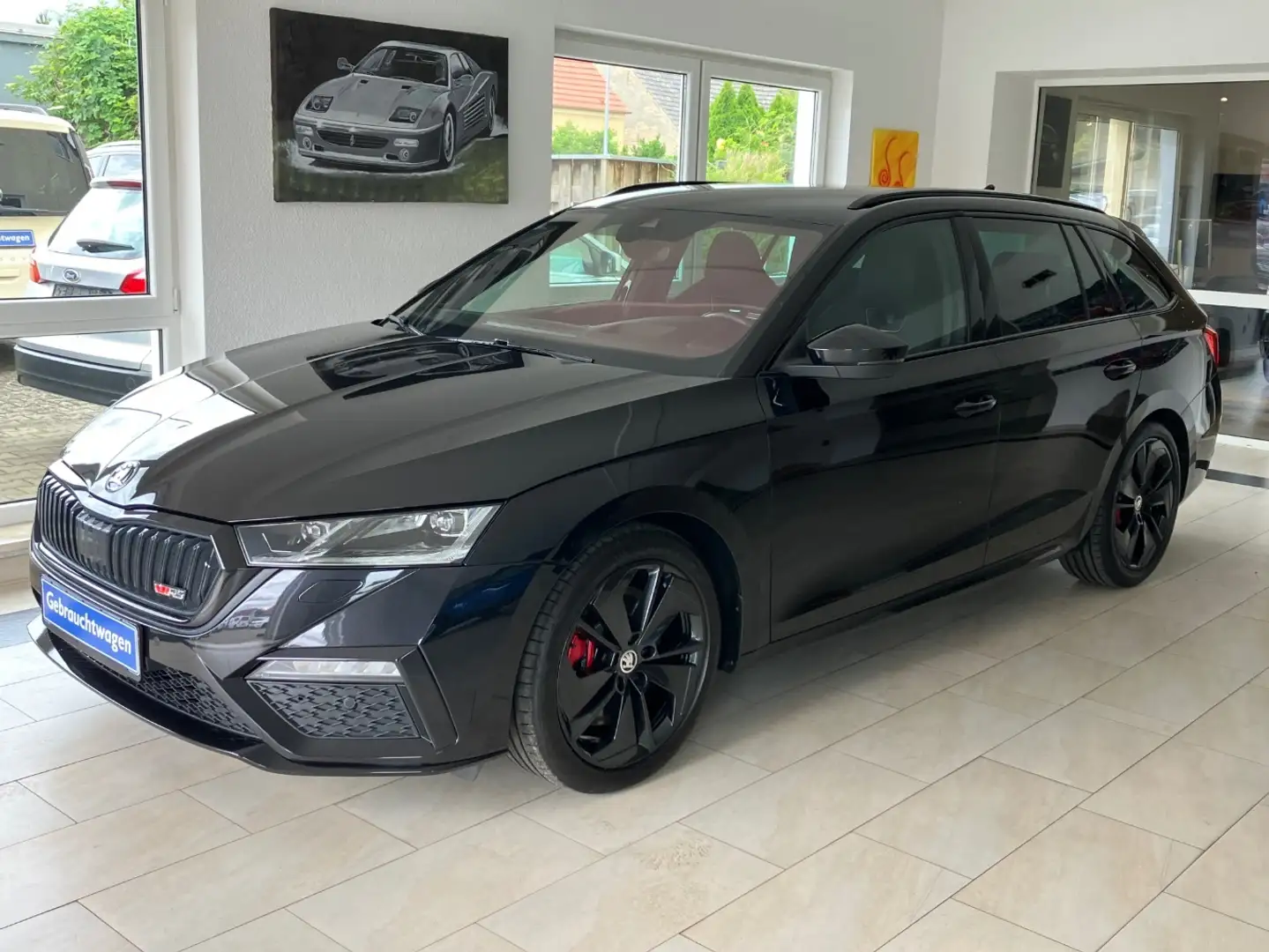 Skoda Octavia RS 2.0 TSI DSG First Edition Virtual ACC Schwarz - 1