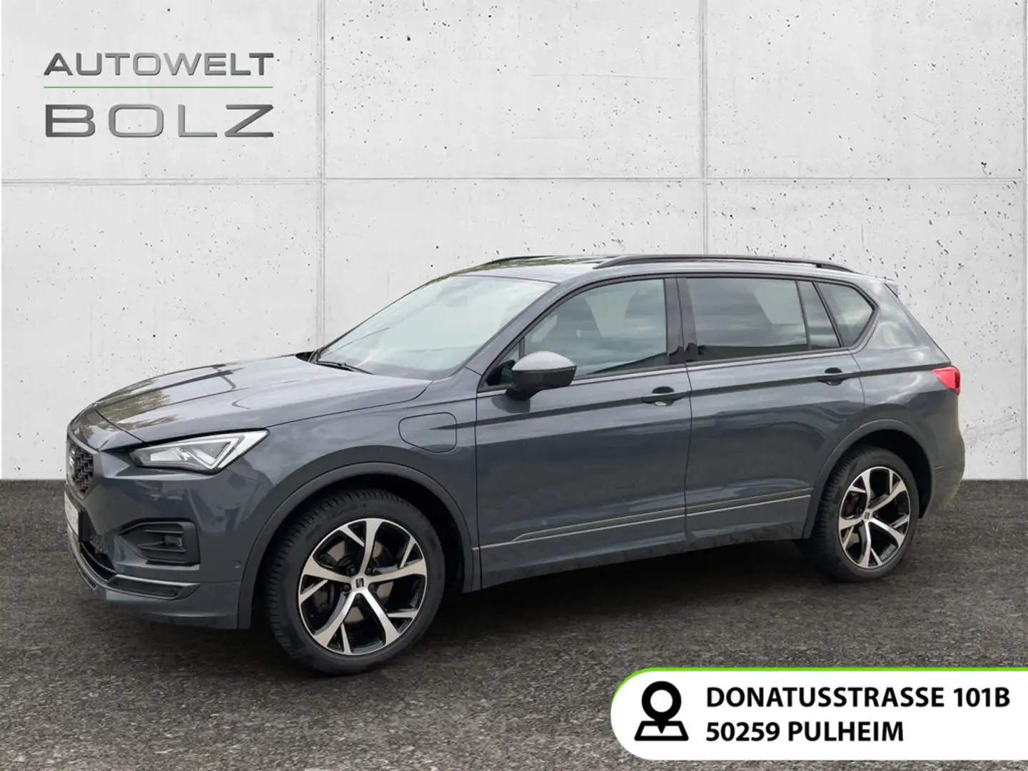 SEAT Tarraco FR 1.4 e-HYBRID AHK Navi SHZ v+h DigiCoc Grau - 1