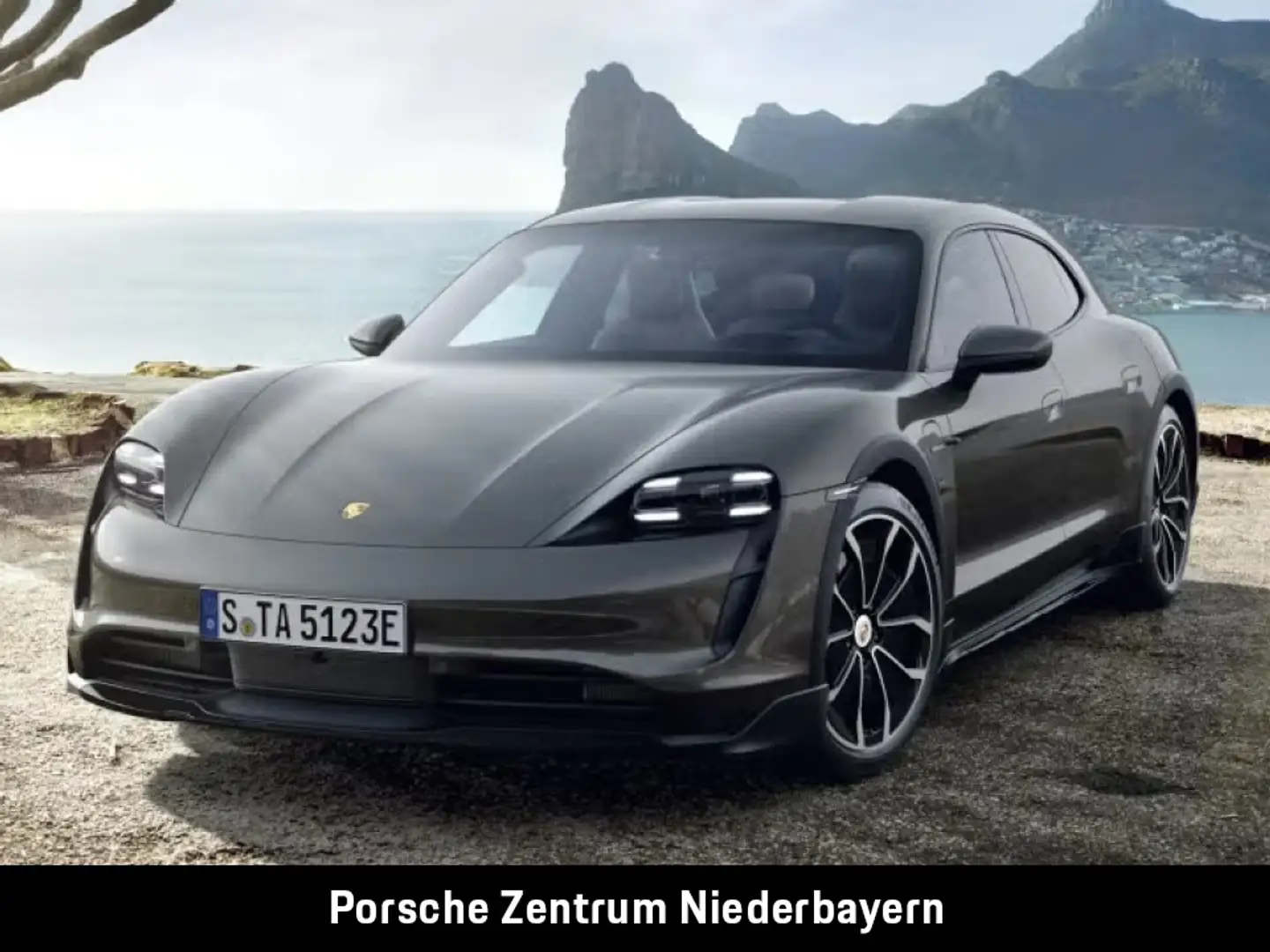 Porsche Taycan 4S Cross Turismo |Clubleder Olea Bi-Color Grau - 1
