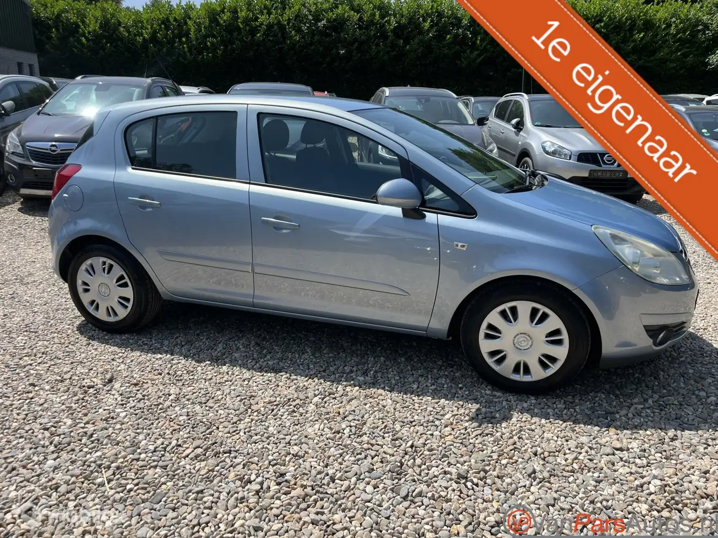 Opel Corsa 1.2-16V Enjoy,Airco,5drs,1e eigenaar! Bleu - 2