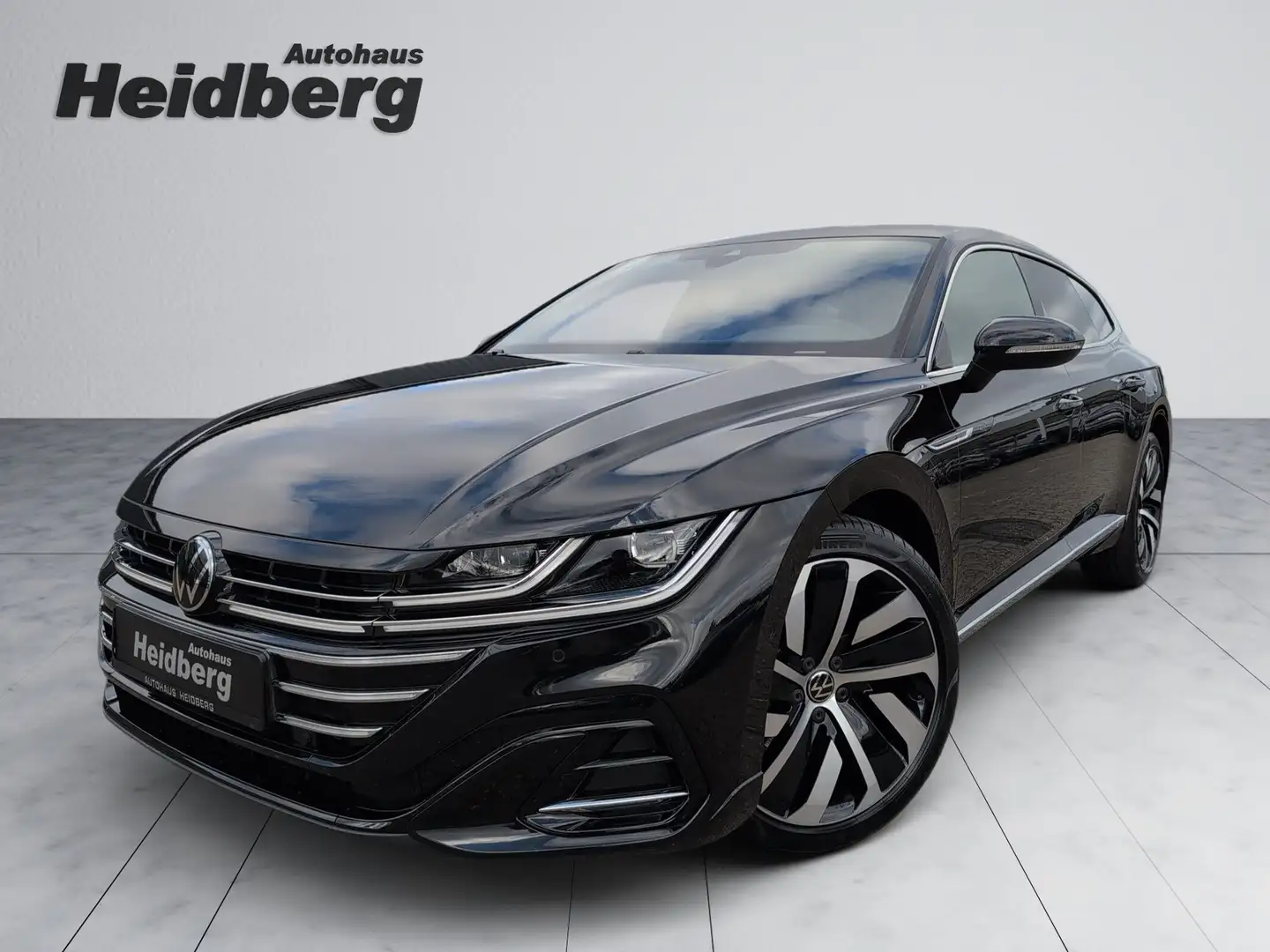 Volkswagen Arteon Shooting Brake R-LINE 4M AHK NAPPA IQ-Matrix ACC Schwarz - 1