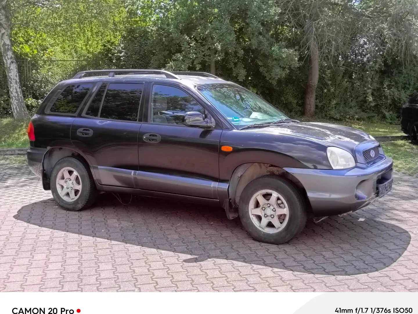 Hyundai SANTA FE 2.0 [seltenes Modell mit 135 PS] Schwarz - 2