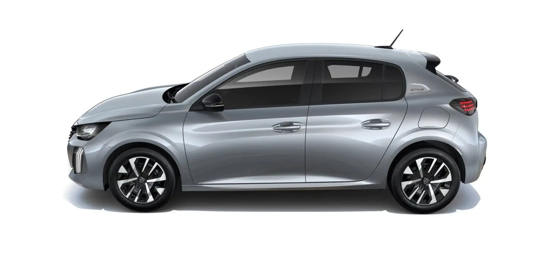Peugeot 208 1.2 Puretech S&S Active 75 Gris - 2