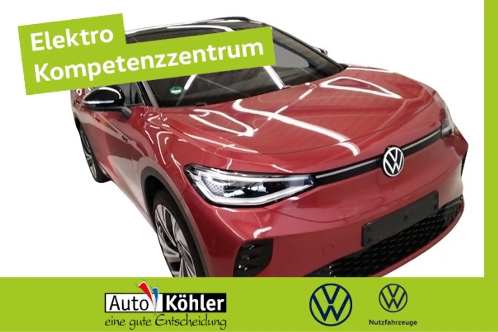 Volkswagen ID.4 GTX 4Motion Matrix/Pano/CCS/CarPlay/AHK/ACC Rot - 1