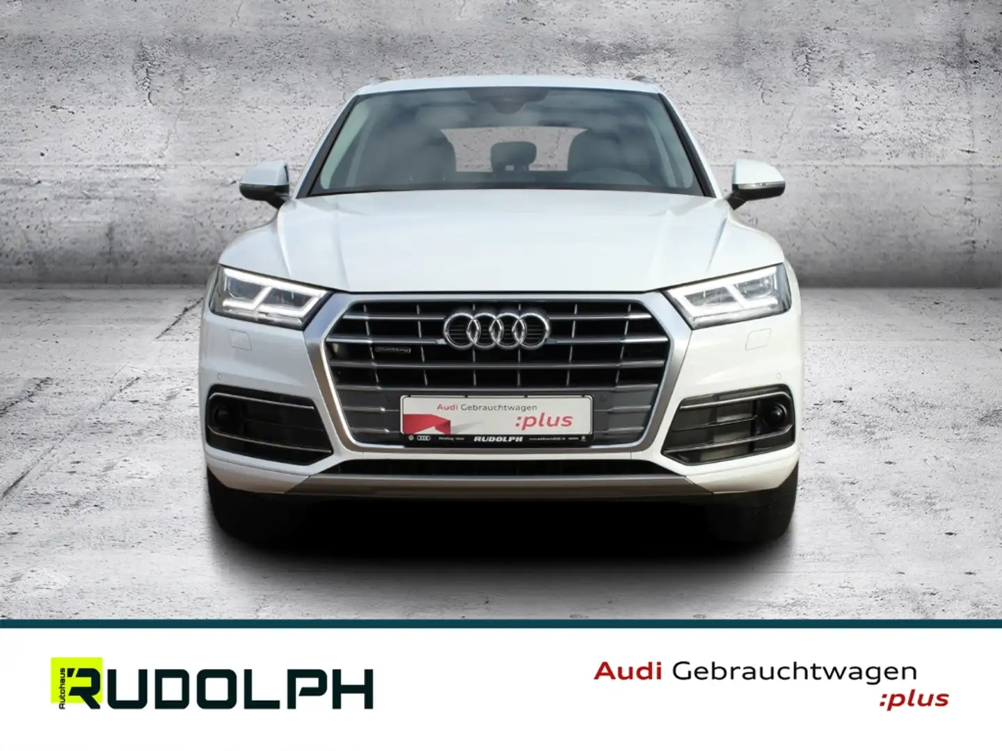 Audi Q5 40 TDI quattro sport ACC LED Navi AHK Rückfahrkam. Weiß - 2