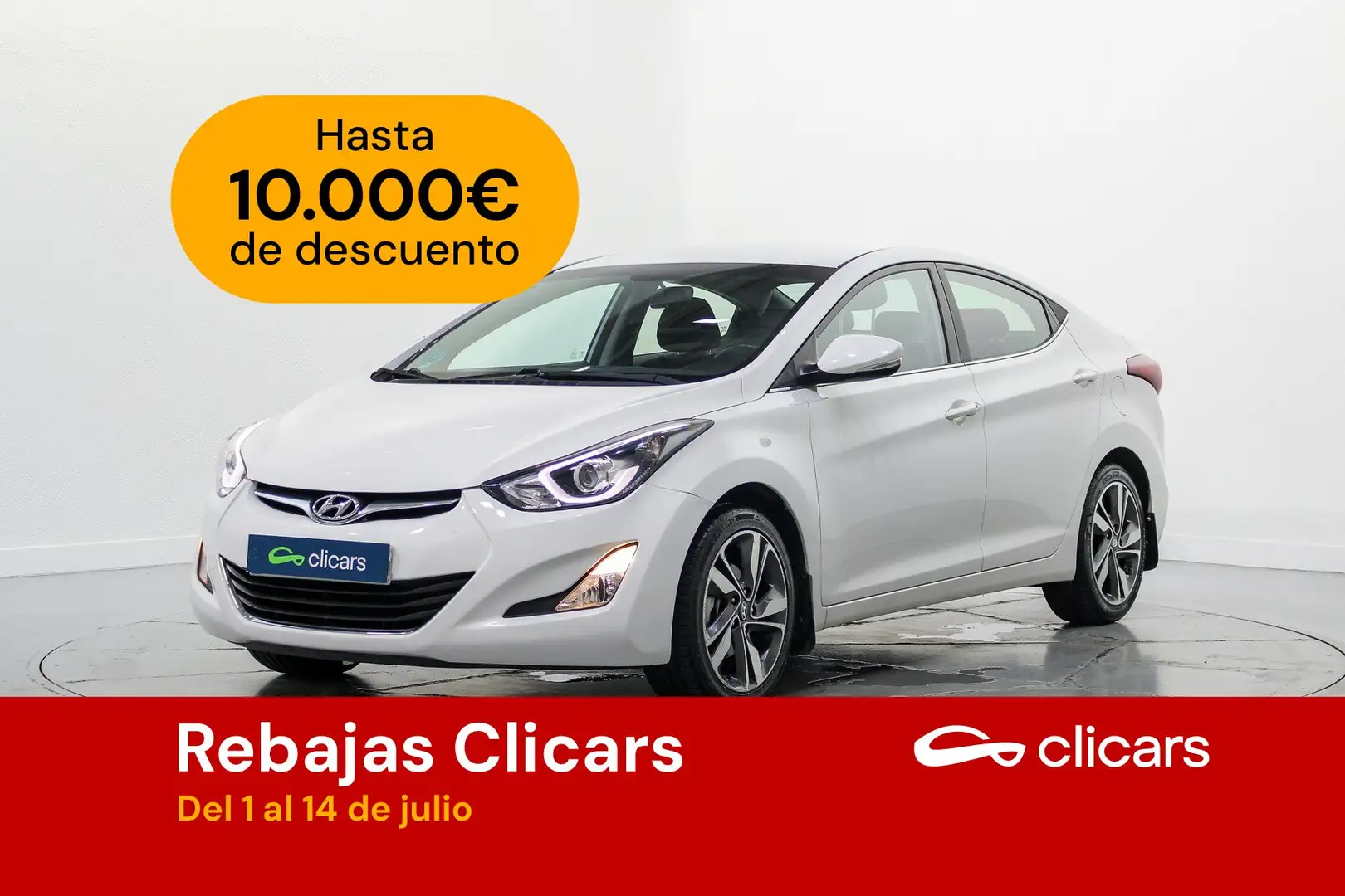Hyundai ELANTRA 1.6i Tecno Blanco - 1