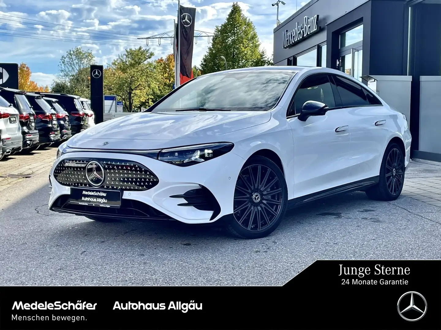 Mercedes-Benz CLA 250 CLA 250+ EQ AMG+ Night Distr Burm3D MLED HuD AHK Bianco - 1