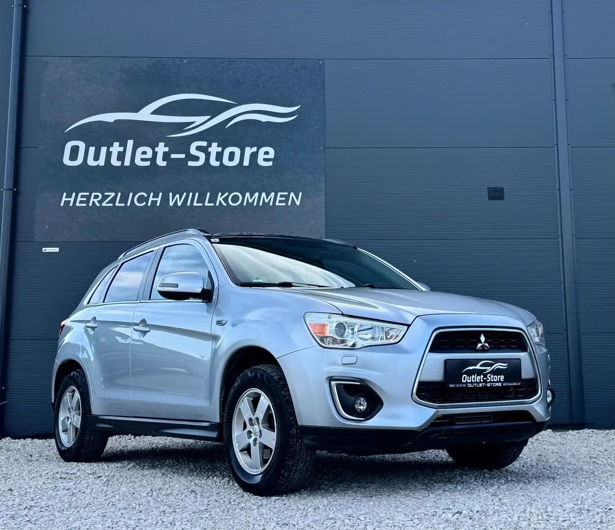 Mitsubishi ASX Aut.*Edition 100+*ALLRAD*R-Kamera*Garantie*TOP* Grau - 1