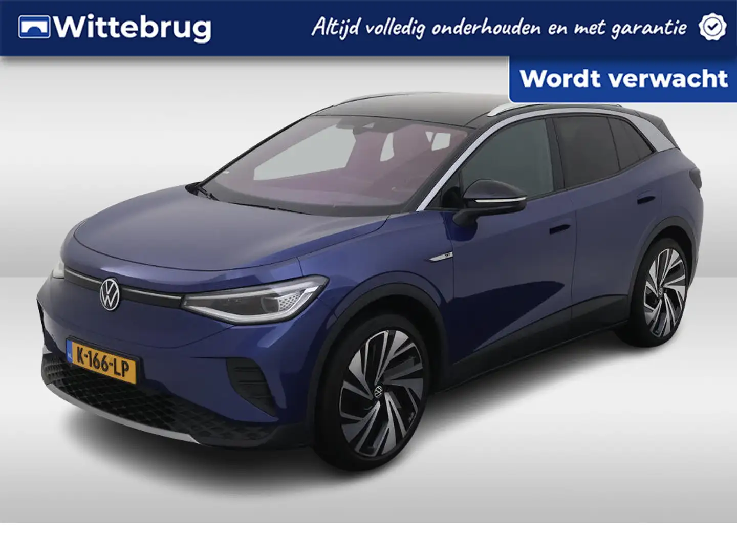 Volkswagen ID.4 First Max 77 kWh / PANO/ CAMERA/ PARK. SENSOREN/ I Bleu - 1
