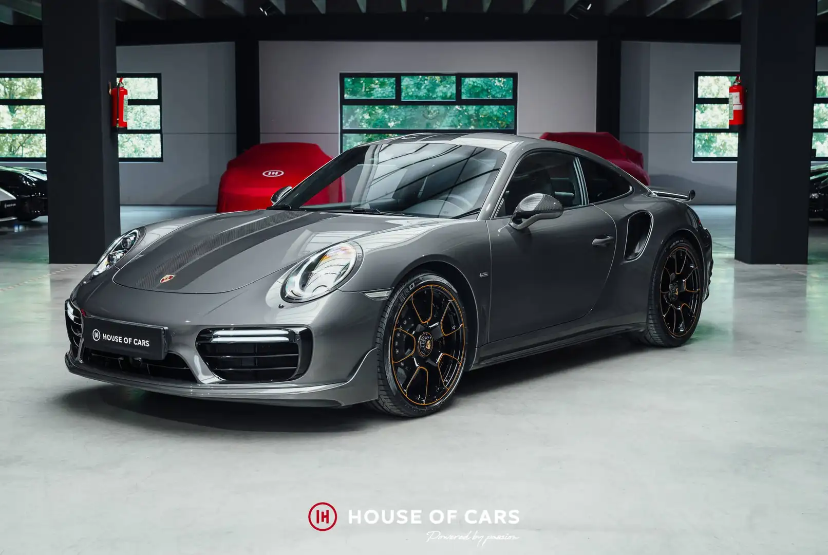 Porsche 991 .2 - 911 Turbo S Exclusive Series - N°81/500ex Сірий - 2