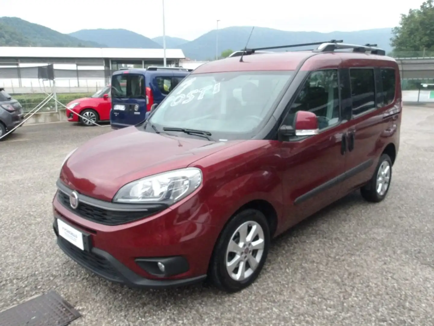 Fiat Doblo 1.6Mjt 120CV 7 POSTI EU6 GANCIO TRAINO Rouge - 2