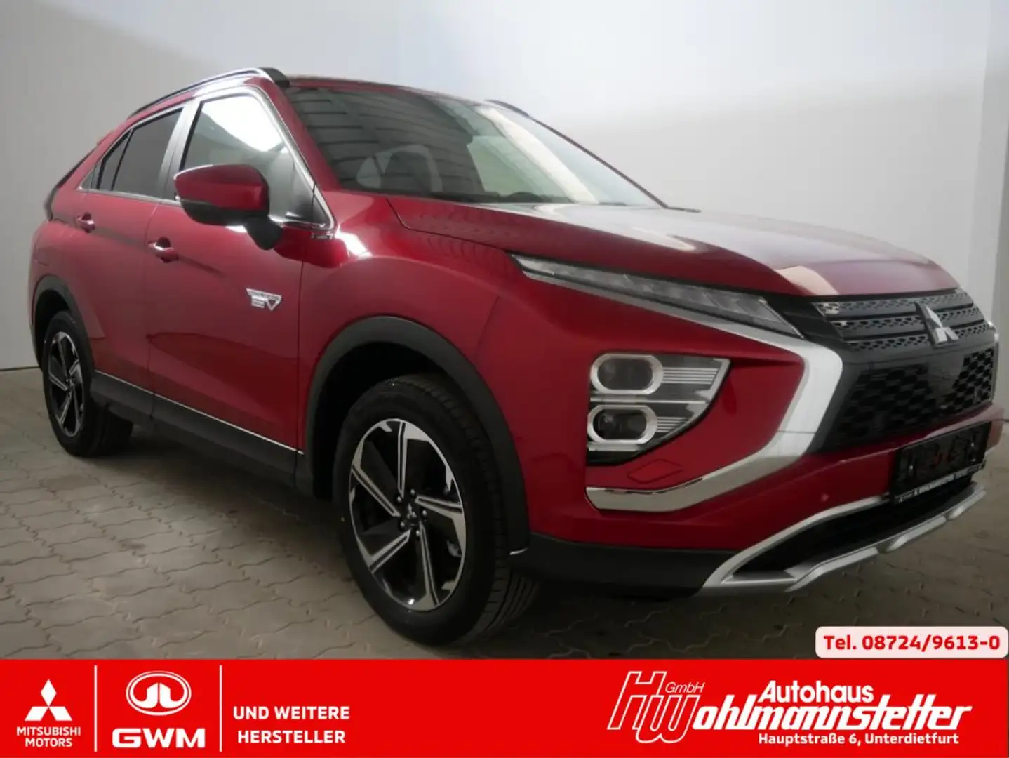 Mitsubishi Eclipse Cross PHEV - PLUS, LED-Licht, Navi, PDC, uvm. Rot - 1
