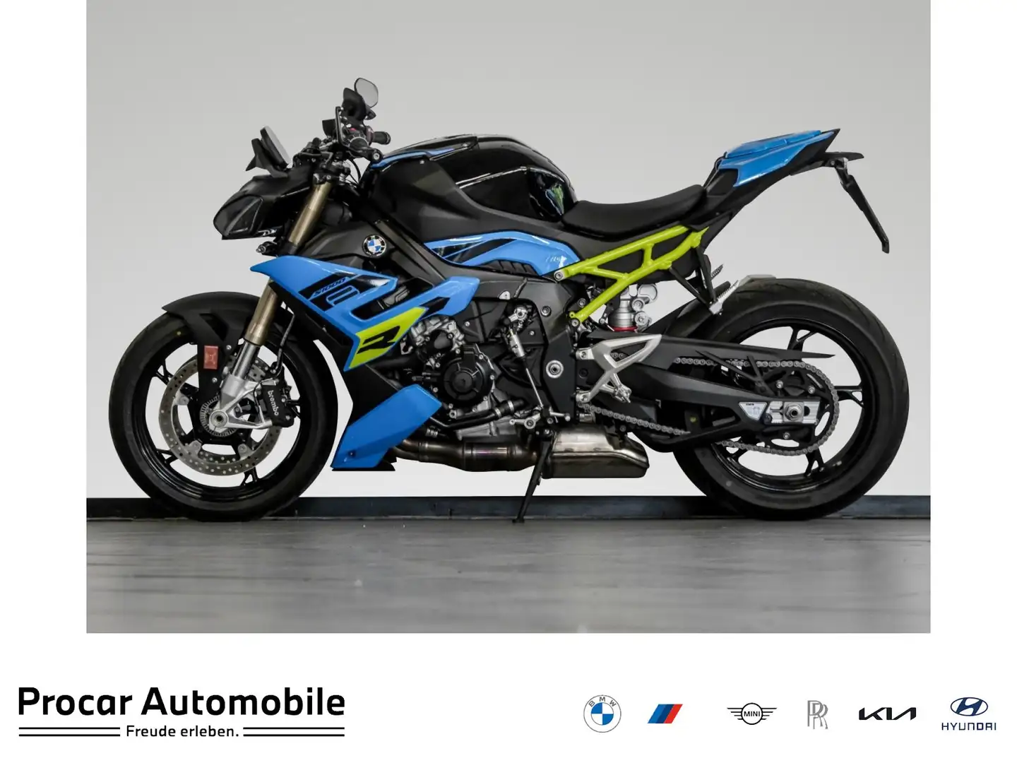 BMW S 1000 R Komfort- & Dynamikpaket Bleu - 1