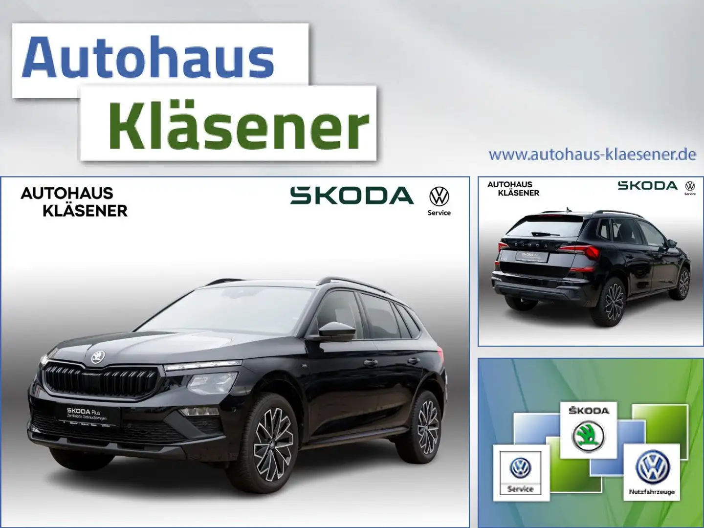 Skoda Kamiq 1.5TSI 110KW DSG MATRIX ACC RKAM VC PDC LM Nero - 1