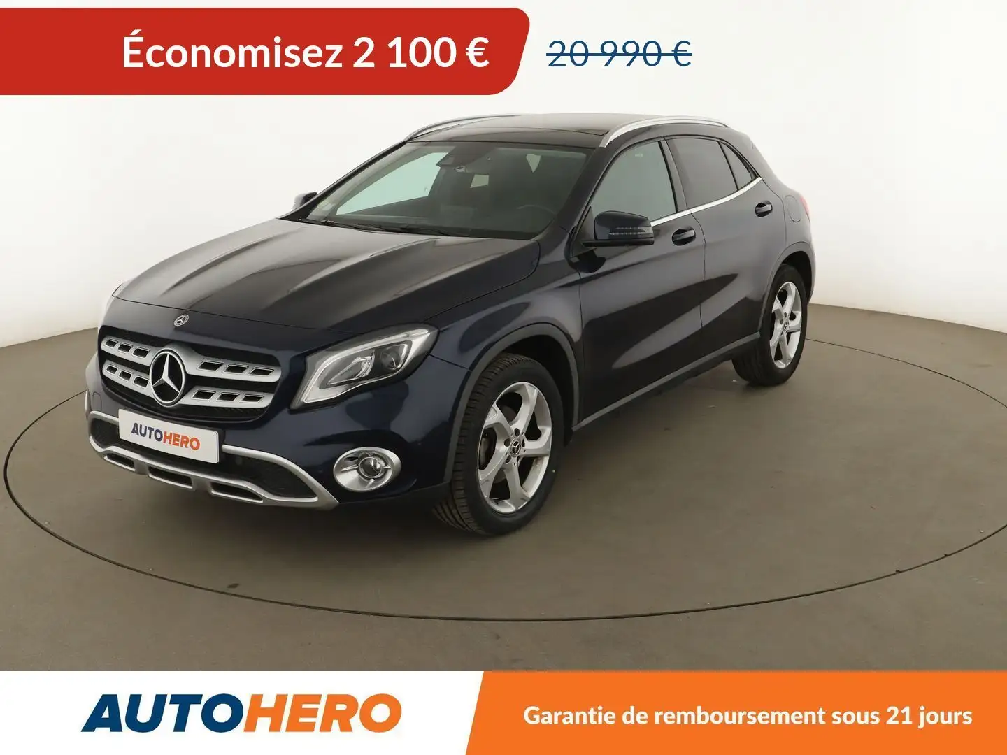 Mercedes-Benz GLA 200 200 d Sensation 7G-DCT Blau - 1