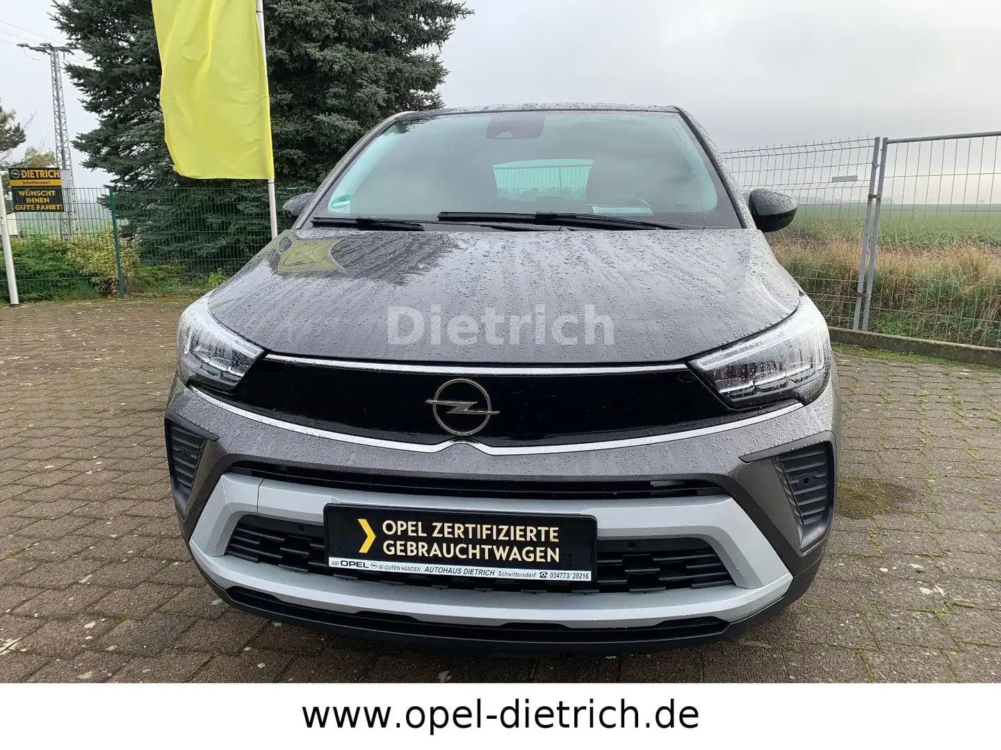Opel Crossland X Crossland Elegance 1.2 Turbo, Navi,SHZ,Kam.,PDC Grau - 2