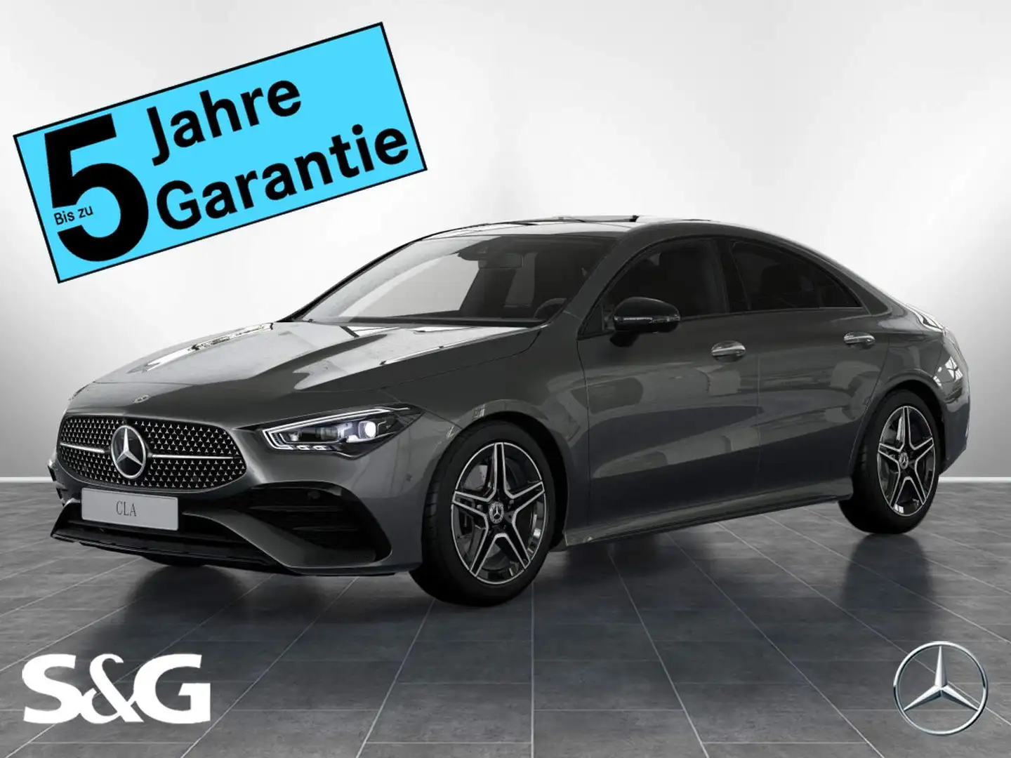 Mercedes-Benz CLA 200 d Coupé AMG MBUX+360°+Pano+M-LED+Distron Grau - 1