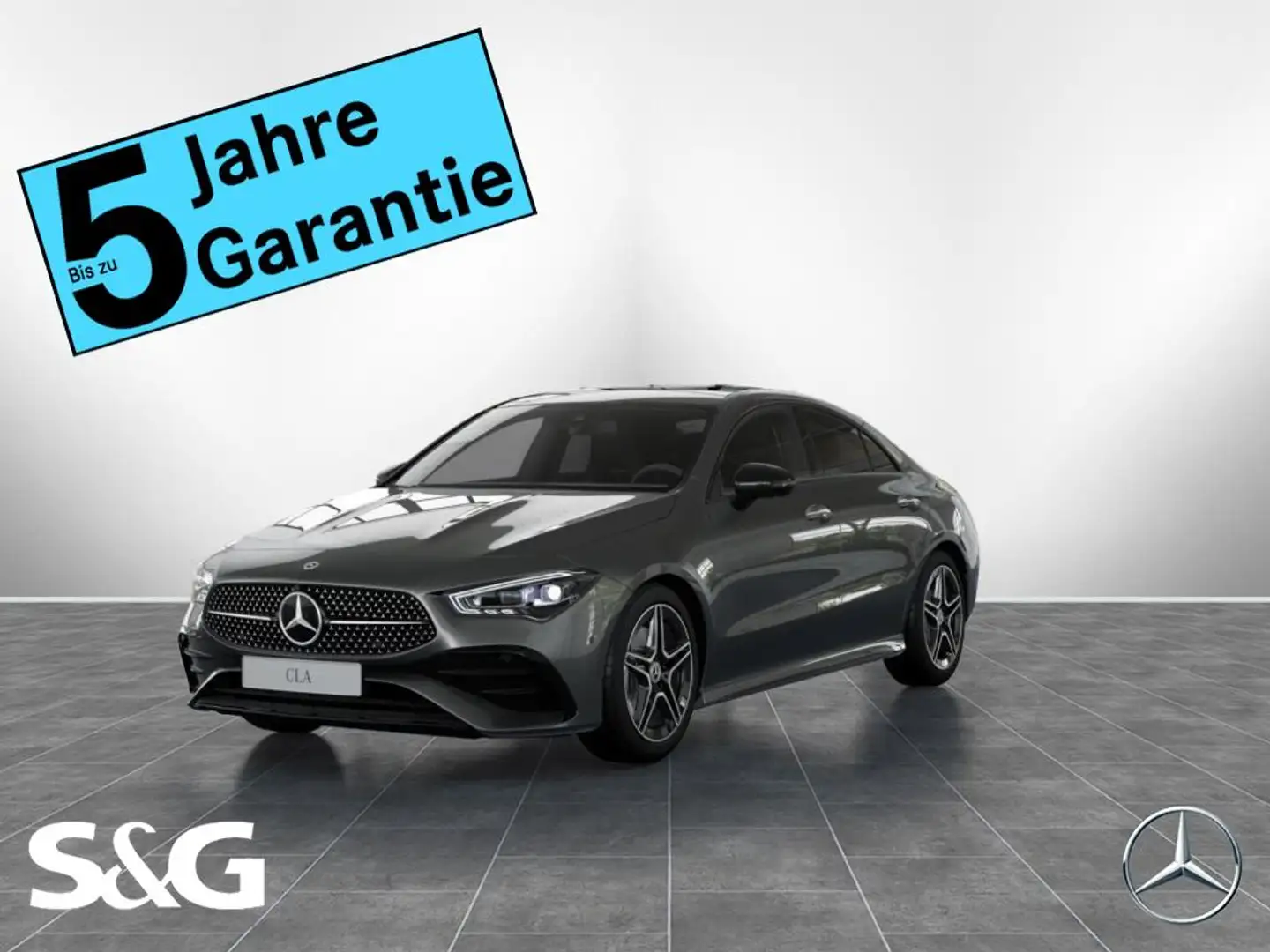 Mercedes-Benz CLA 200 d Coupé AMG MBUX+360°+Pano+M-LED+Distron Grau - 1