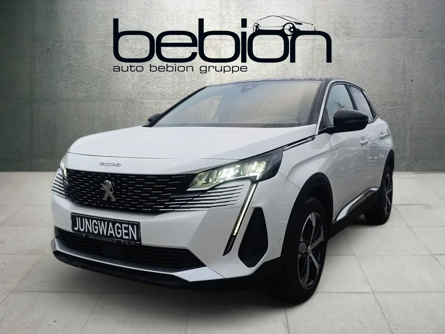 Peugeot 3008 1.2 PureTech 130 Allure Pack KeyLess LED LM Blanc - 1