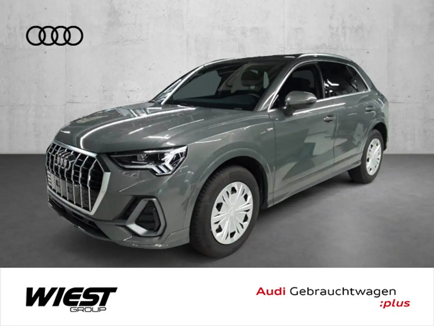 Audi Q3 2x S line 35 TFSI S tronic AHK Navi SHZ LED Gris - 1