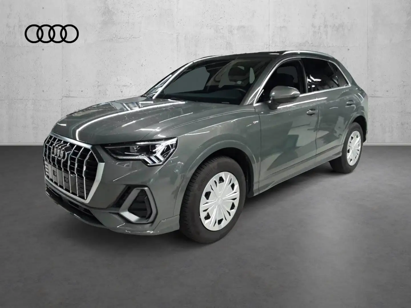 Audi Q3 2x S line 35 TFSI S tronic AHK Navi SHZ LED Gris - 2