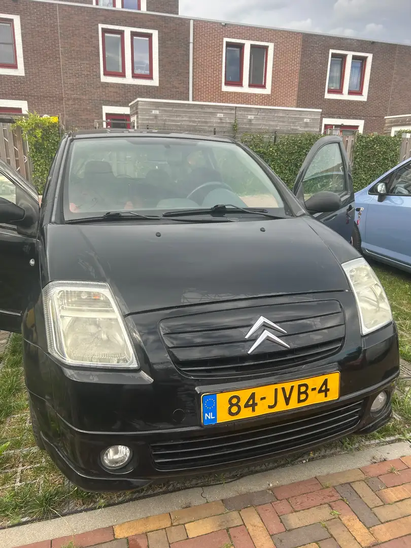 Citroen C2 C2 1.1i Séduction Zwart - 1