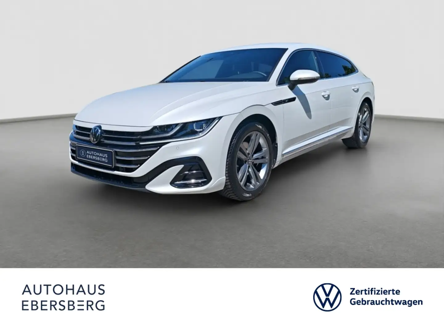 Volkswagen Arteon Shootingbrake R-Line 2.0 TSI IQ.Light AHK ACC Assi Weiß - 1