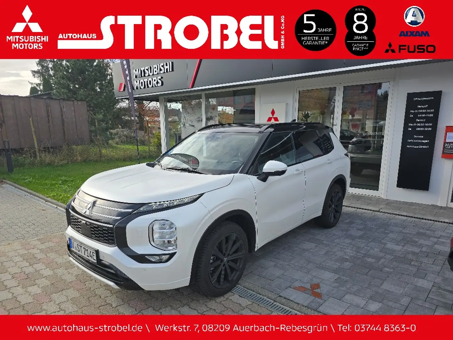 Mitsubishi Outlander 2.4 PHEV TOP *FOLIERT*ALLRAD* Schwarz - 1
