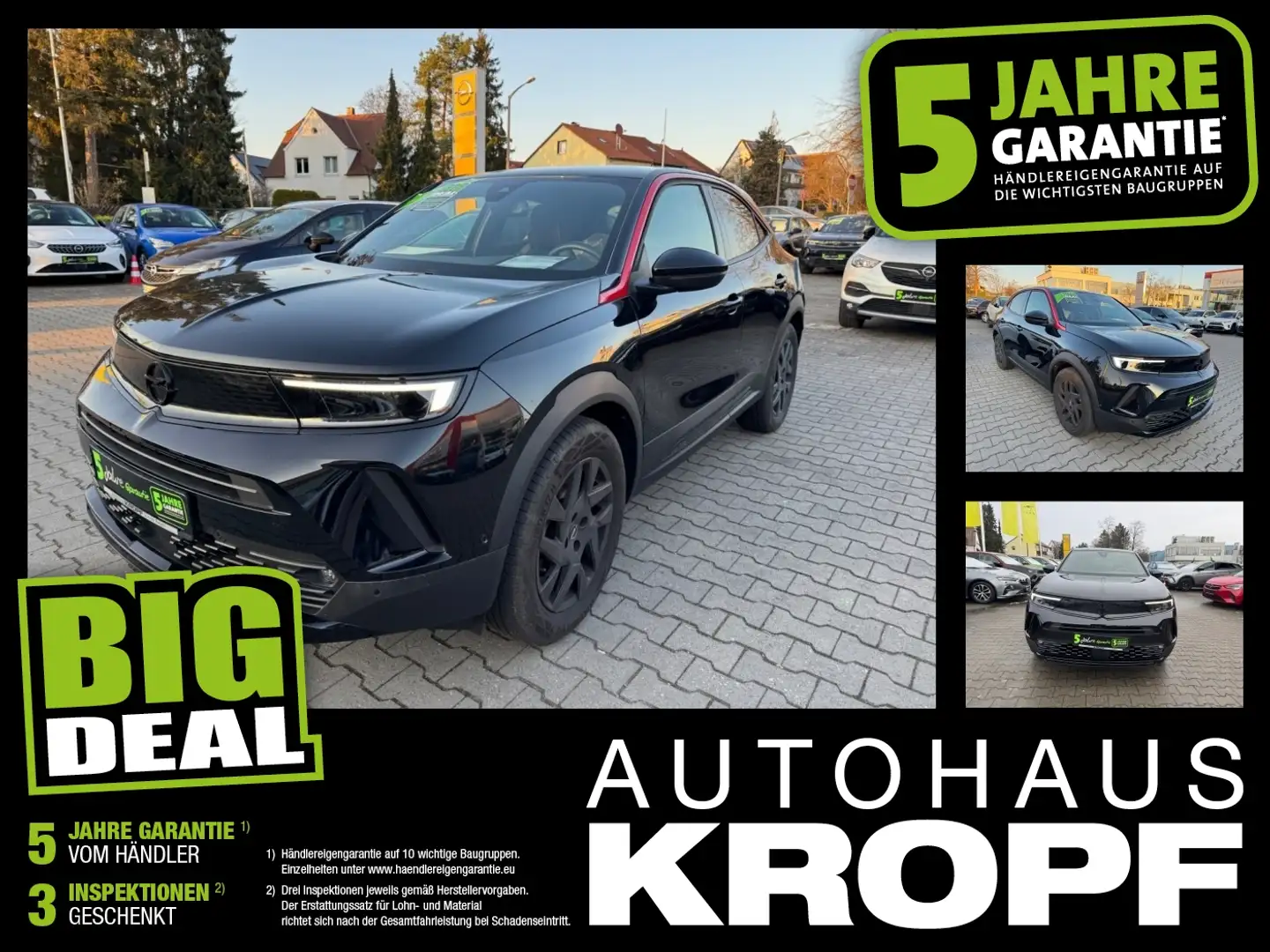 Opel Mokka 1.2 Turbo LED+SHZ+Winterp.+Fernlichtass. Zwart - 1