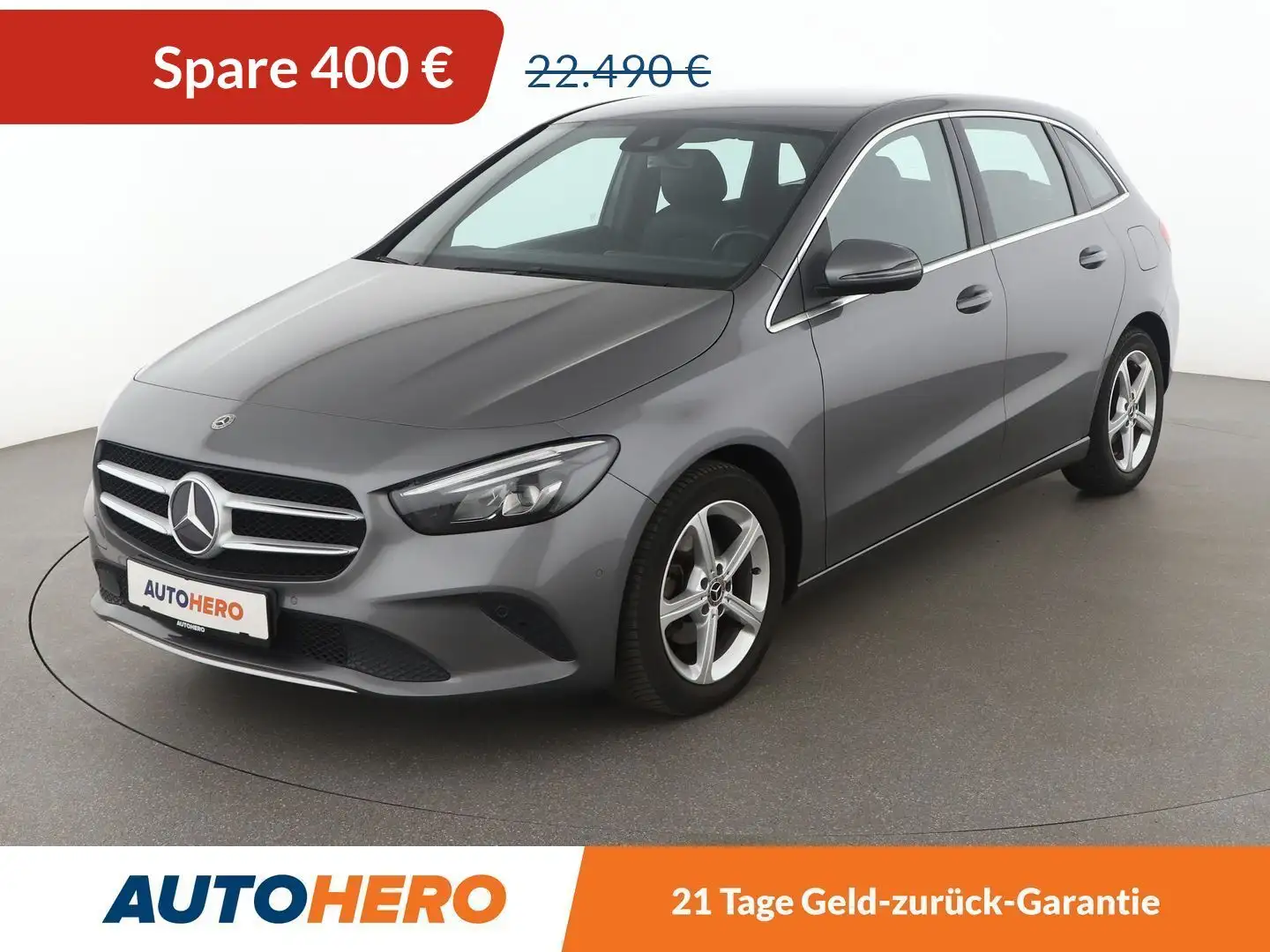 Mercedes-Benz B 180 B 180 d Progressive Aut.*NAVI*LED*TEMPO*PDC* Gris - 1