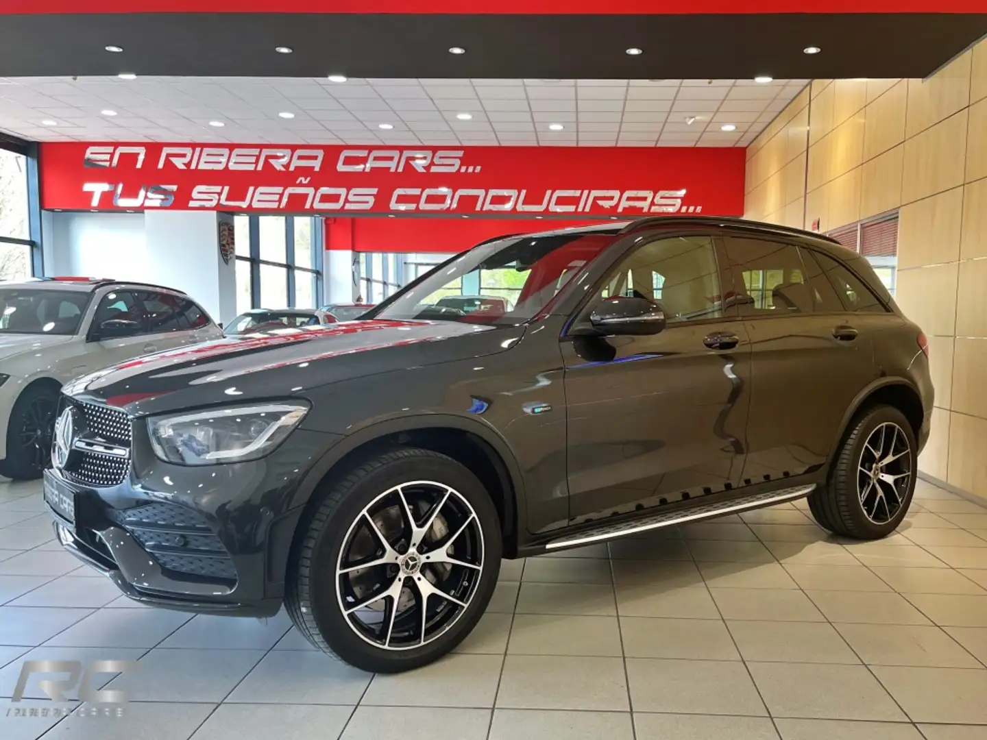 Mercedes-Benz GLC 300 300de 4Matic 9G-Tronic Gris - 1