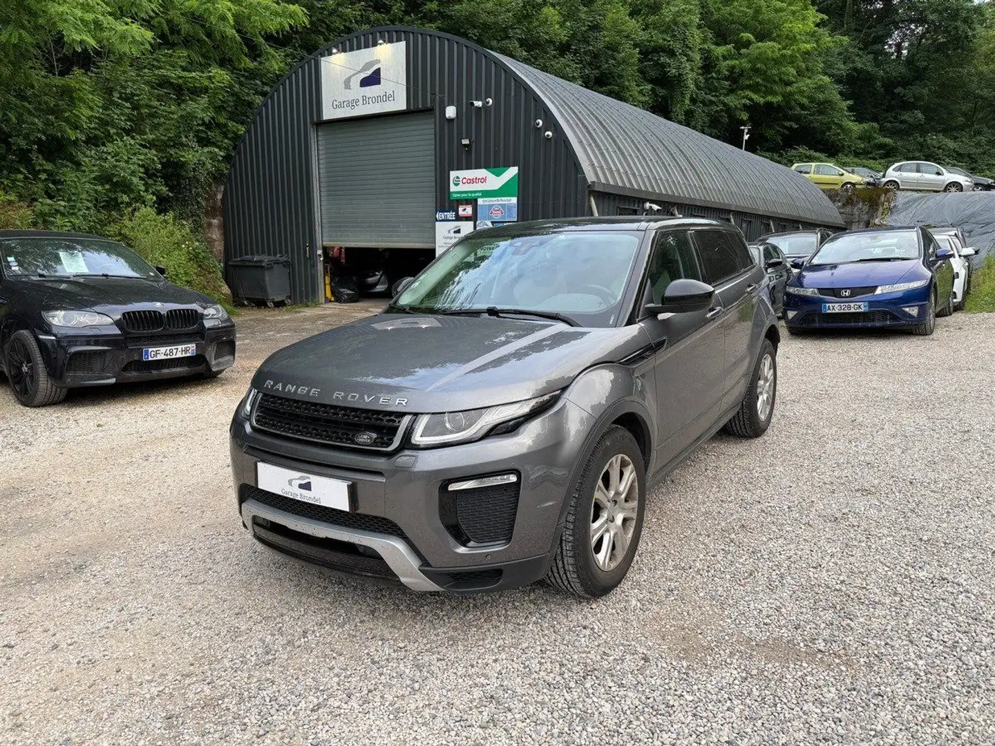 Land Rover Range Rover Evoque 2.0 TD4 150cv 4X4 BVA9 HSE Dynamic 1e main Gris - 1