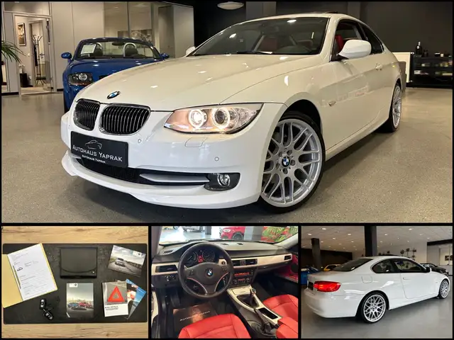 BMW 325 i LCI Coupe|1.HD|19"LM|BMW Service|Leder rot