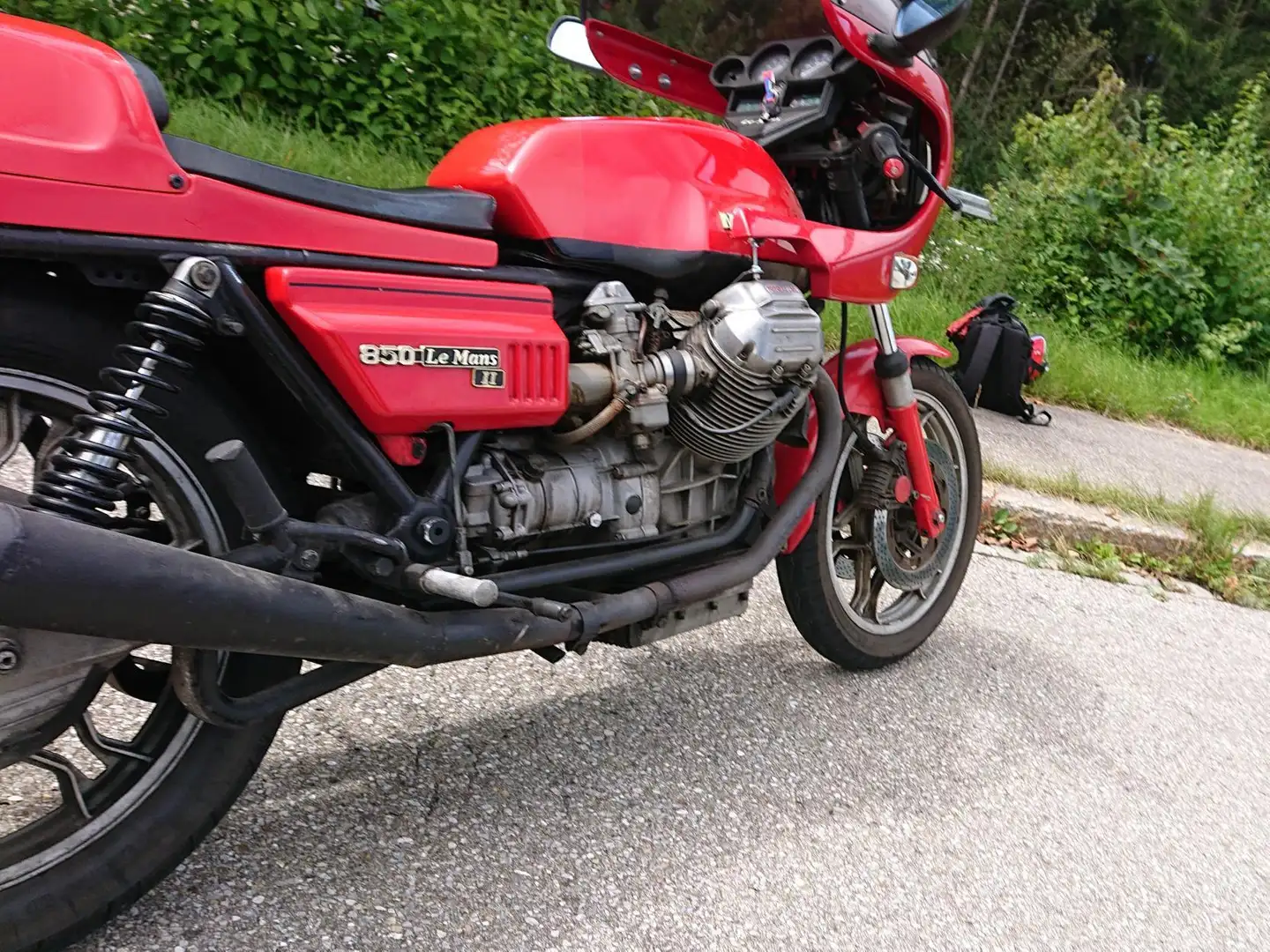 Moto Guzzi Le Mans Rojo - 1