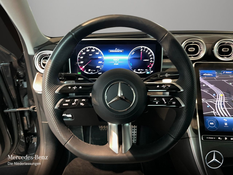 Mercedes-Benz C 400 e 4M AMG+NIGHT+PANO+360+BURMESTER+SITZKLIMA — photo 14