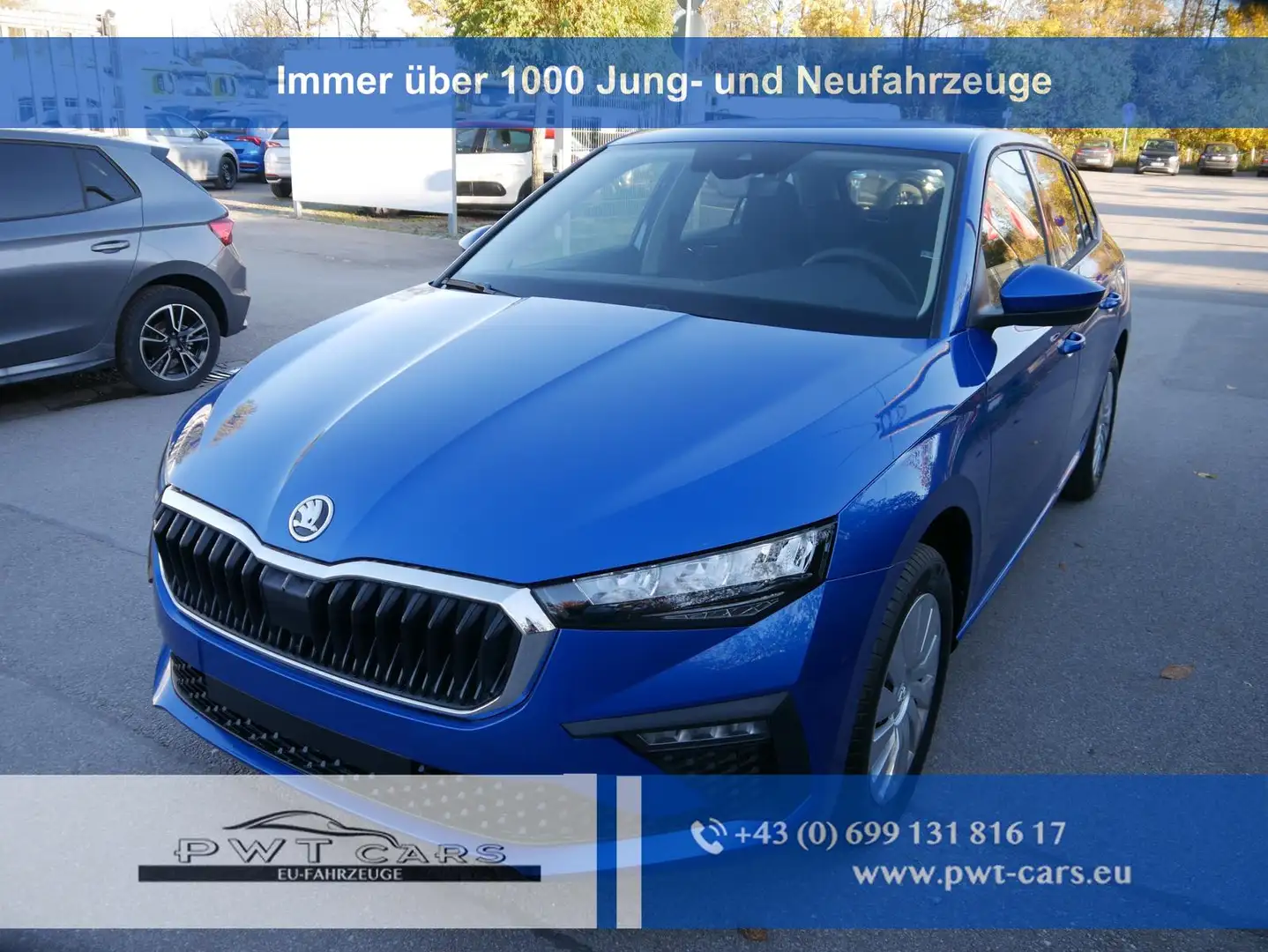 Skoda Scala Selection 1.5 TSI DSG*NAVI-ÜBER-SMARTLINK*PDC-H... Blau - 1