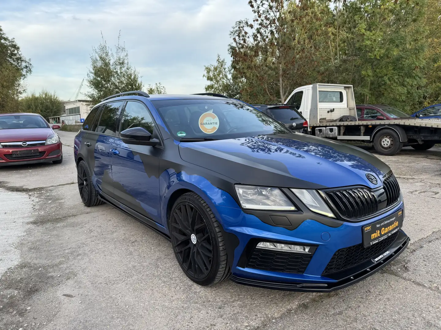Skoda Octavia Combi RS Blau - 2