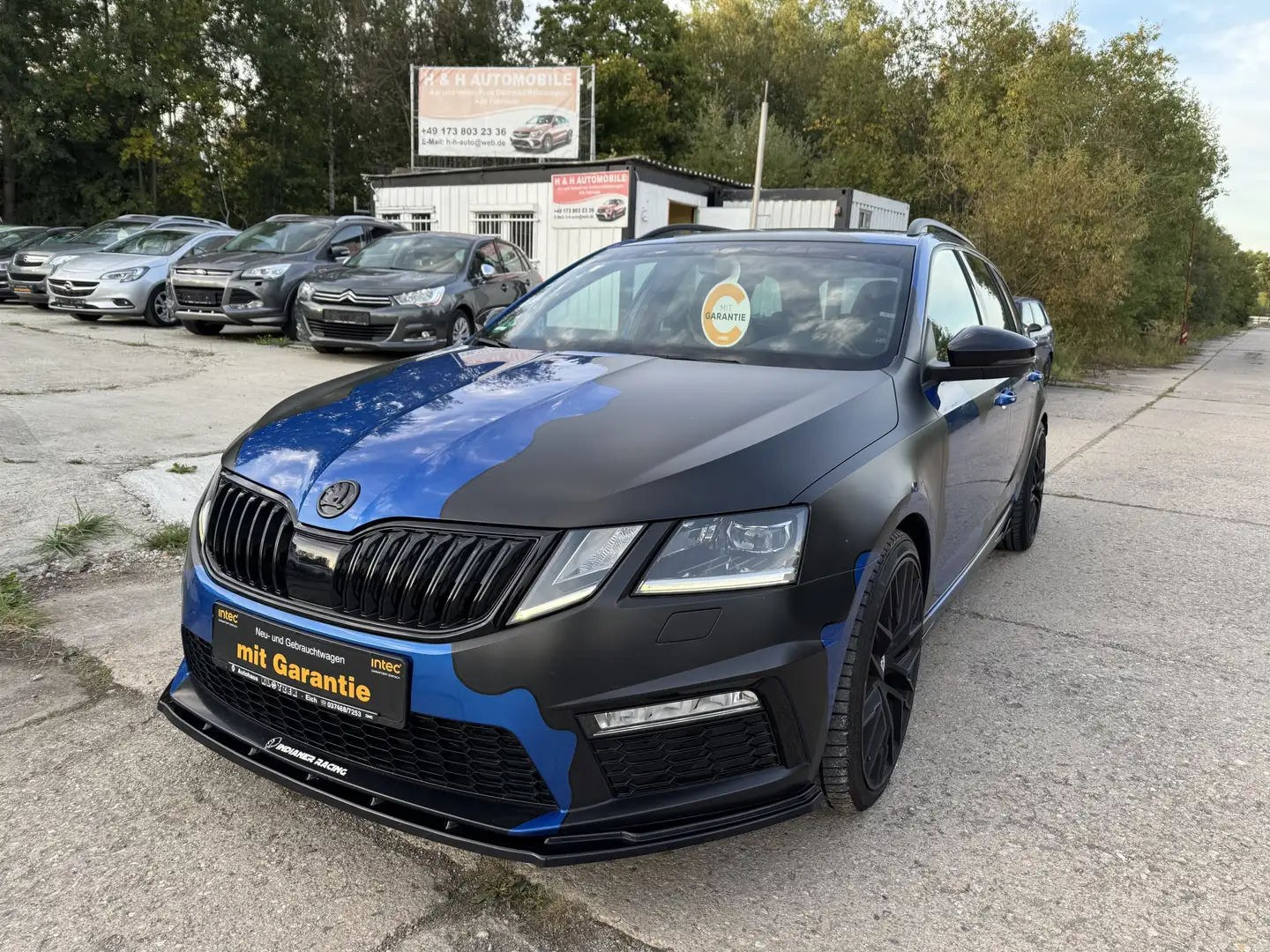 Skoda Octavia Combi RS Blau - 1