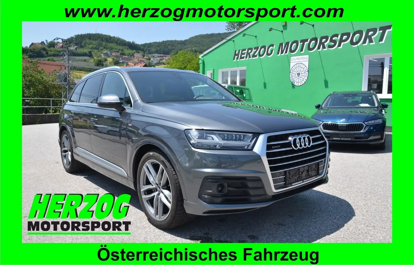 Audi Q7 Q7 50 TDI quattro Tiptronic S-LINE MATRIX AHV VIRT Grau - 1