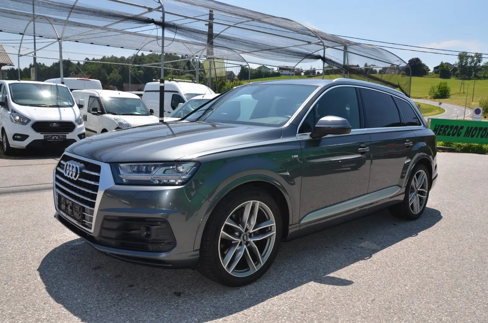 Audi Q7 Q7 50 TDI quattro Tiptronic S-LINE MATRIX AHV VIRT Grau - 2