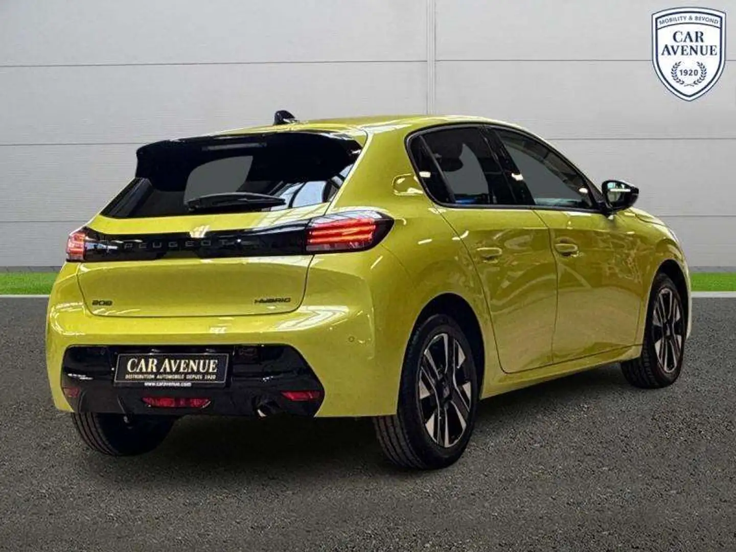 Peugeot 208 1.2 Hybrid 100ch Allure e-DCS6 Gelb - 2